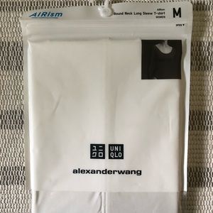 Alexander Wang x Uniqlo Airism Long sleeve shirt M